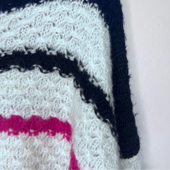 Kersh Striped Knit Cropped Sweater Size XXL - Picture 7 of 9